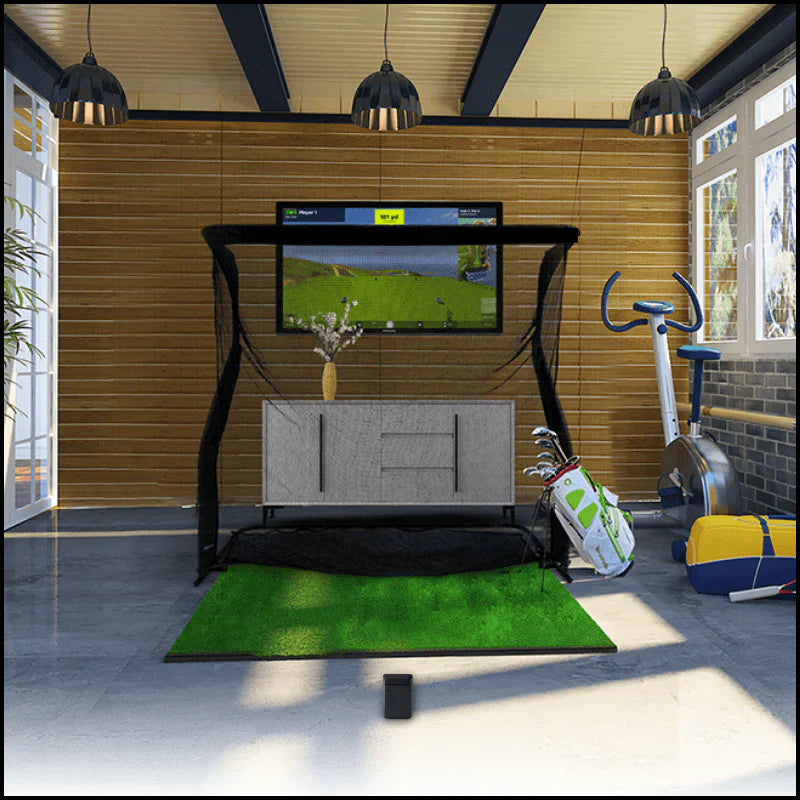 Golf Simulator Hitting Enclosure 2