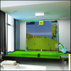 Golf Simulator Hitting Enclosure 3