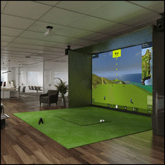 Golf Simulator Hitting Enclosure 4