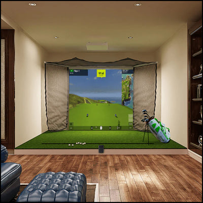 Golf Simulator Hitting Enclosure 5