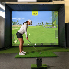 Golf Simulator Hitting Enclosure 4