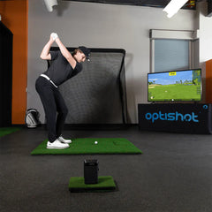 Golf Simulator Hitting Enclosure 2